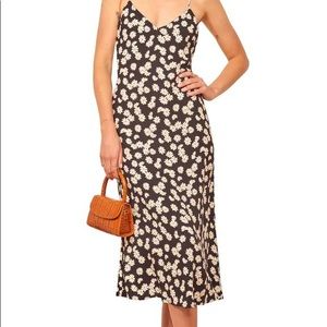 Reformation Kat Daisy slip dress, size 4, NWT
